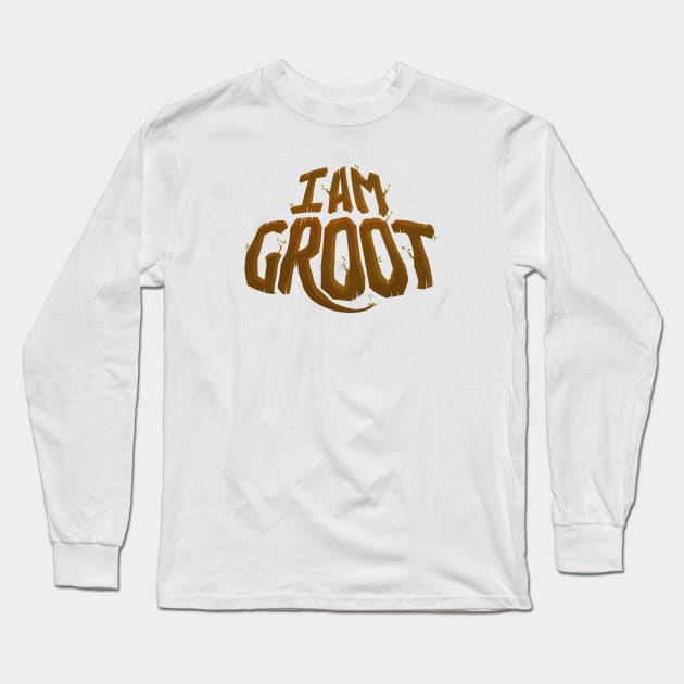 I Am Groot Long Sleeve T-Shirt by Onwards Upwards